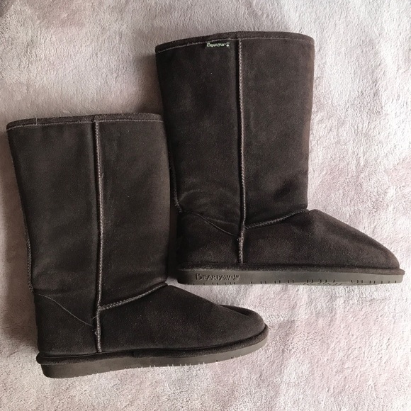 Bearpaw suede boots. Brown. Size 10 - Picture 1 of 6